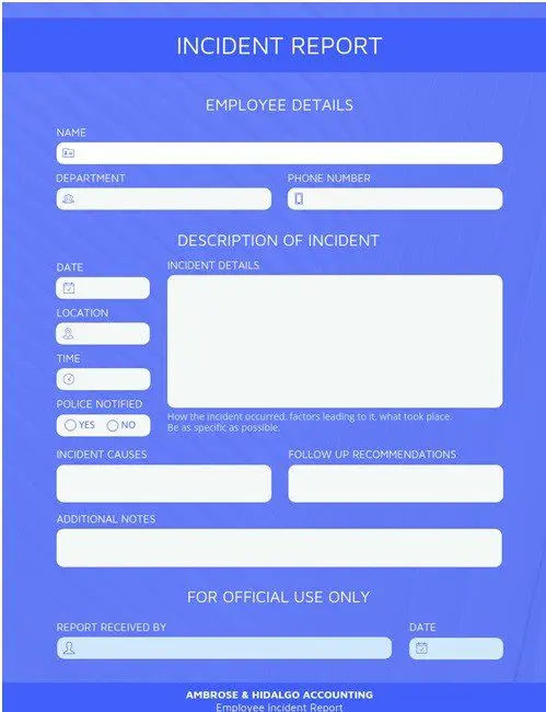 10 Details To Include In A Bedside Incident Report 1 10 Details To Include In A Bedside Incident Report