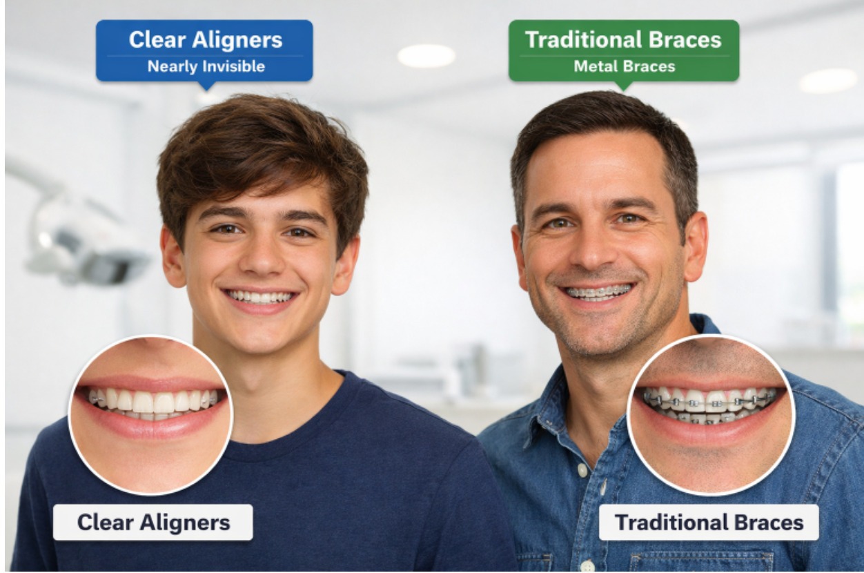 Clear Aligners and Braces for Teens and Adults - Medical Device News Magazine Clear Aligners, Braces