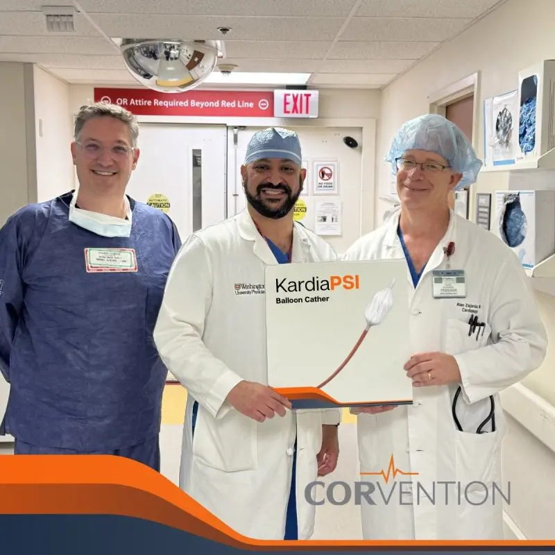 Corvention Announces First Case in the U.S. and Initiates Limited Commercial Launch of Innovative Balloon Catheter 1 Corvention