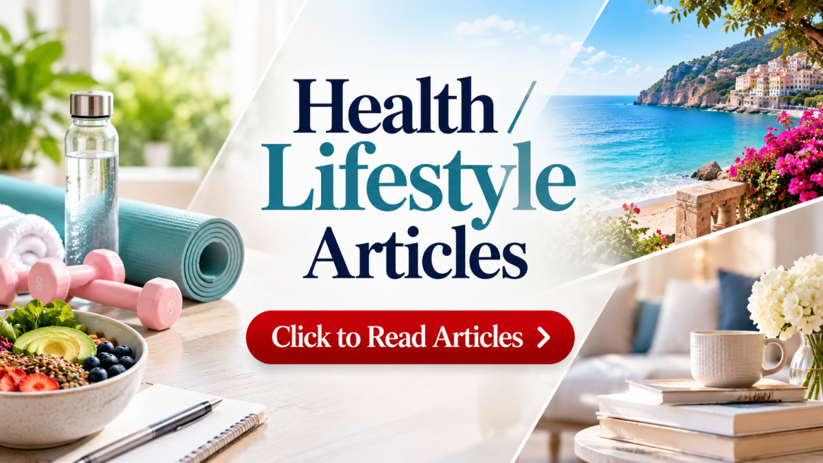 health lifestyle travel articles